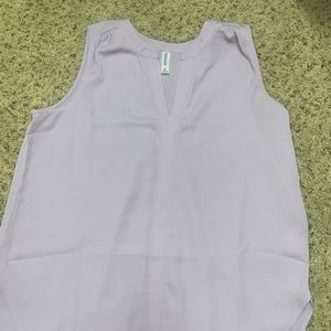 brand new never worn lavender tank top
